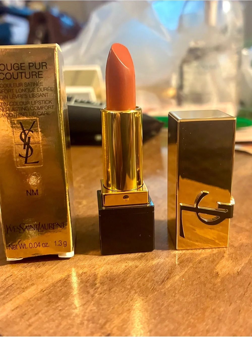 Yves Saint Laurent Rouge Pur Couture Lipstick — Nu Muse (neutral mauve)